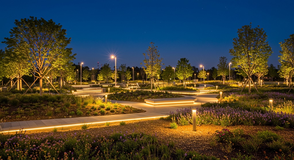 Landscaping Lighting for Different Types of Parks