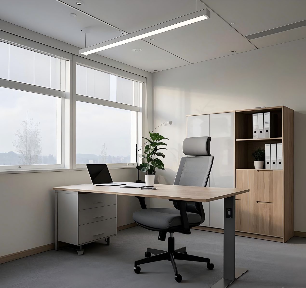 Separate Office Lighting